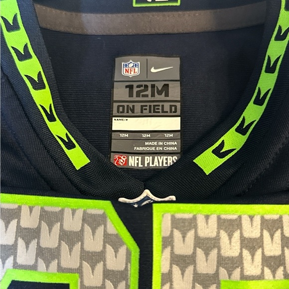 Nike NFL Kids Seatlle Seahawks Sherman #25 Sports Jersey - Picture 4 of 6